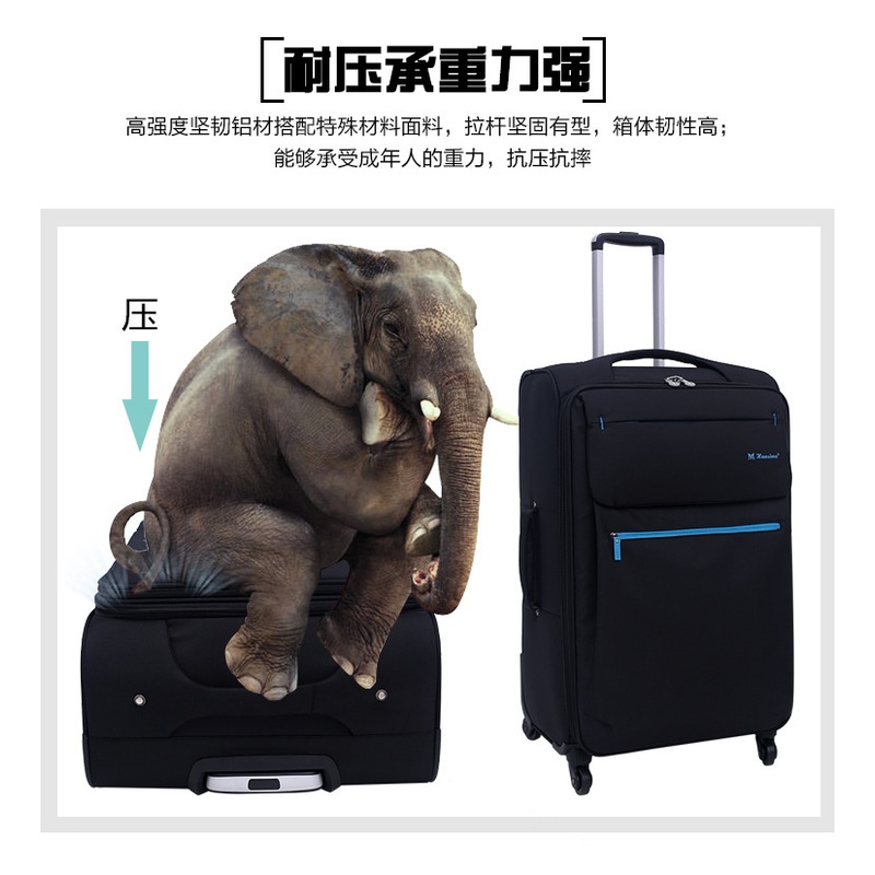 Very Good Quality Soft Luggage Nylon Luggage Bag 20/24 Trolley Luggage China Manufactory – Luggage and Softside Luggage price