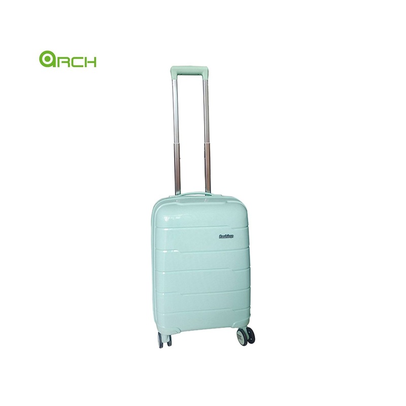 Wholesale PP Travel Trolley Luggage with Double Spinner Wheels – Luggage Bag and Trolley Bag price
