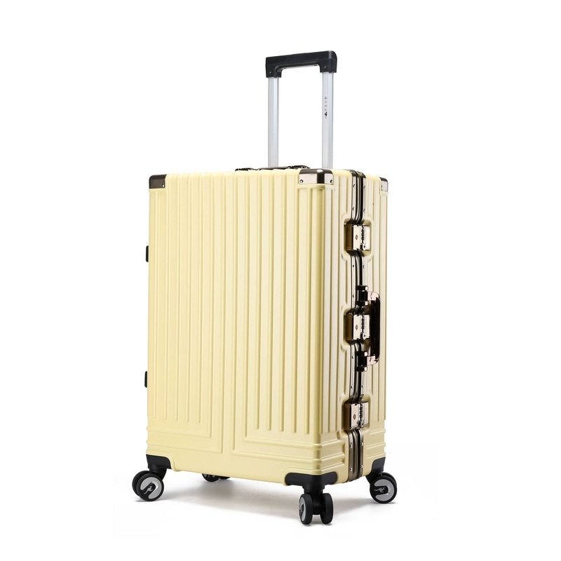 Yx16718 Best Selling Aluminum Frame Luggage with Locks and Passwords Multicarry Luggage for Outdoor Travel – Custom Logo and Aluminum Frame price