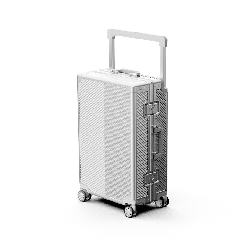 Aluminum Magnesium Alloy Wide Compartment Custom Travel Suitcase Luggage – Suitcase and Stock Luggage price
