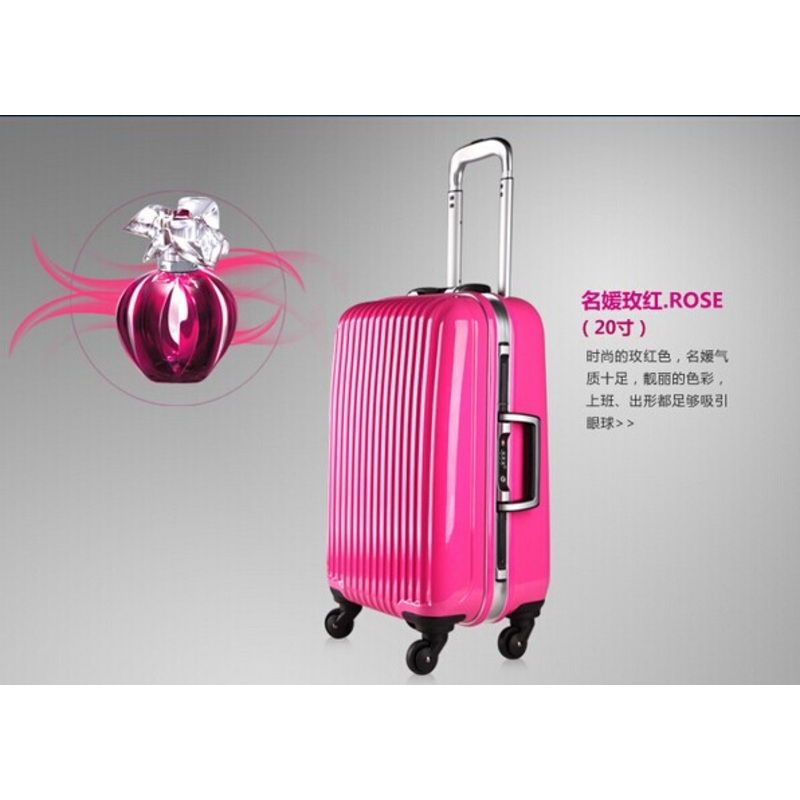 China Manufactory Aluminum Cover Luggage Travel Luggage Bag PC Luggage Trolley Luggage Suitcase – Hard Caceses and Luggage price