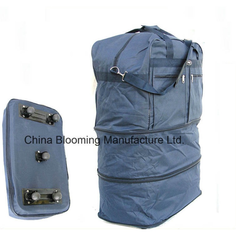 Distributor Lightweight Travel Outdoor Rolling Wheeled Duffle Bag Expandable Suitcase Luggage – Expandable Luggage and Rolling Bag price