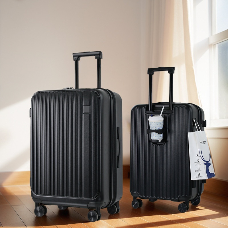 Expansion Luggage Zipper Box Double Row Custom Travel Suitcase Luggage – Suitcase and Stock Luggage price