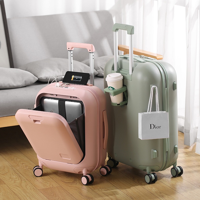 Front Opening Small Zipper Custom Travel Suitcase Luggage – Suitcase and Stock Luggage price