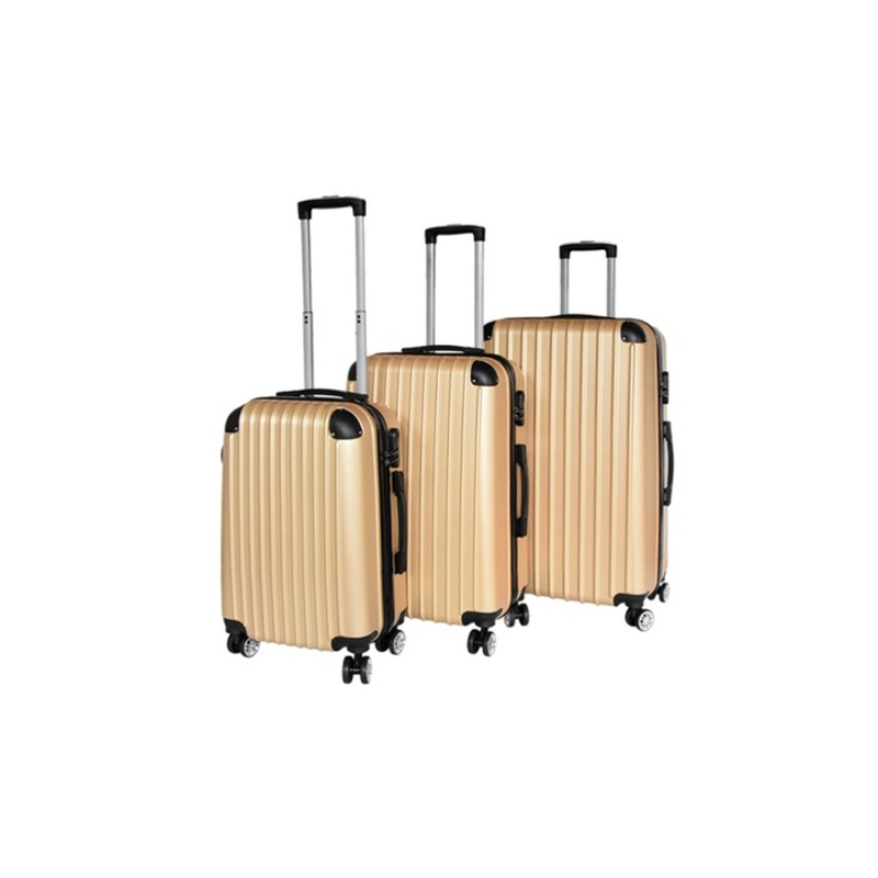 Greatchip Factory 4 PCS ABS Suitcase Set Travel 16 20 24 28 Inch Hard Luggage Set Rolling Luggage on Wheels – Luggage Set and Business price
