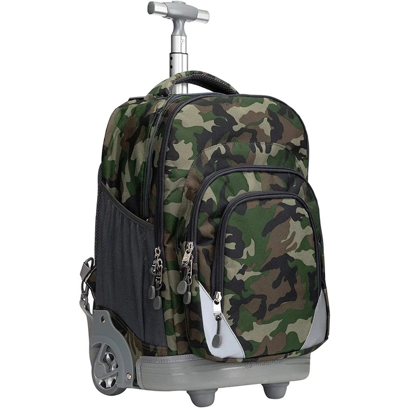 Large Capacity Weekender Outdoor Travel Trolley Luggage Travel Bag with Wheels – Trolley Backpack and Bolso price