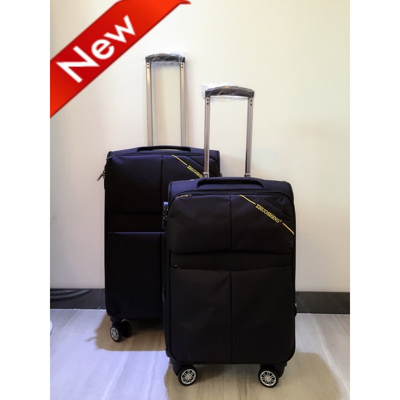 Oxford Trolley Luggage Soft Luggage 20/24 2PCS Luggage Bag Travel Luggage Brake Wheels Luggage – Brake Wheels Luggage and Trolley Bag price