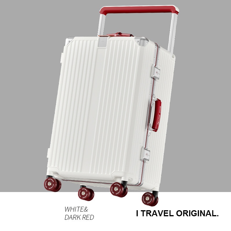 Pull Rod Aluminum Frame Silent Custom Travel Suitcase Luggage Set – Suitcase and Stock Luggage price