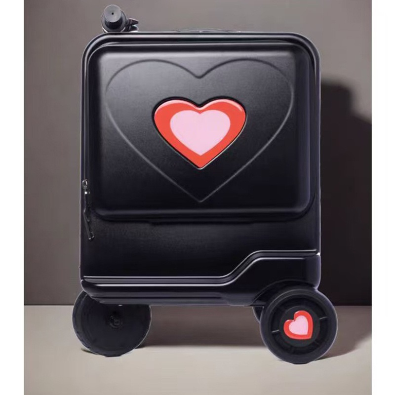 Cartoon Love Boarding Case Can Seat Custom Travel Suitcase Luggage – Suitcase and Stock Luggage price