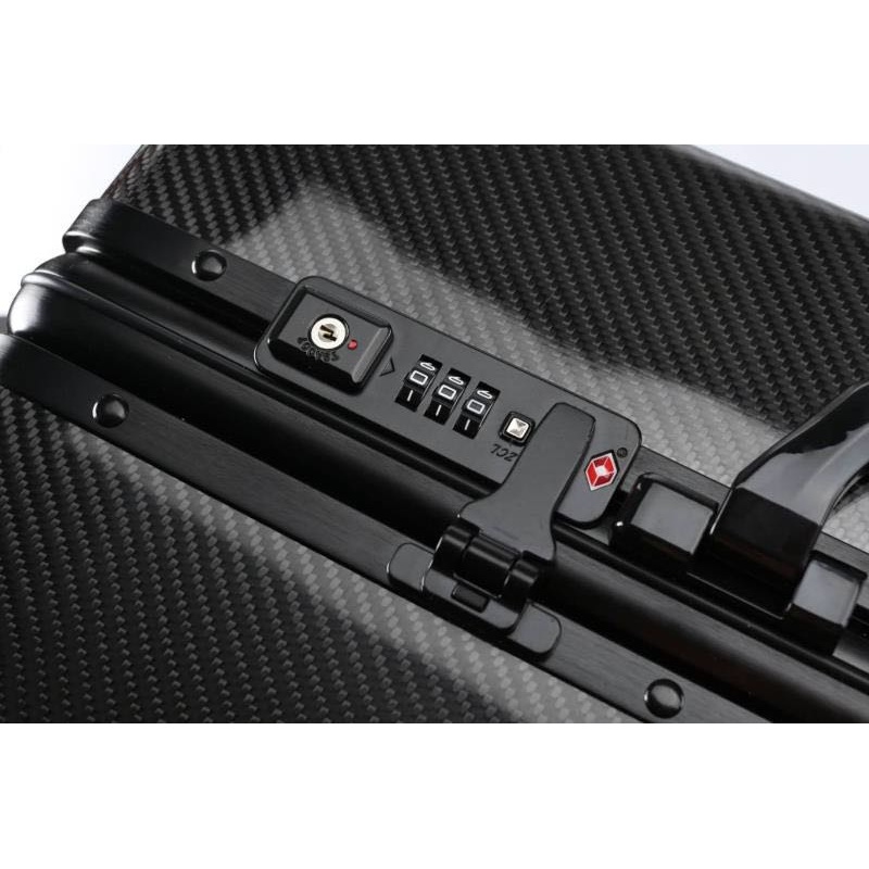 China Factory Wholesale Hard Shell Real Carbon Fiber Leather Trolleycase – Carbon Fiber Travel Suitcase and Carbon Fiber Luggage Case price