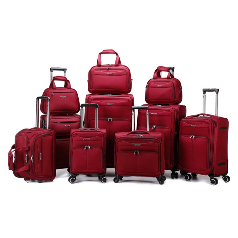Customized 18/20/24/28/30inch Soft Trolley 5 PCS Luggage Set with Travel Bag and Cosmetic Bag – Luggage Set and Soft Luggage Set price