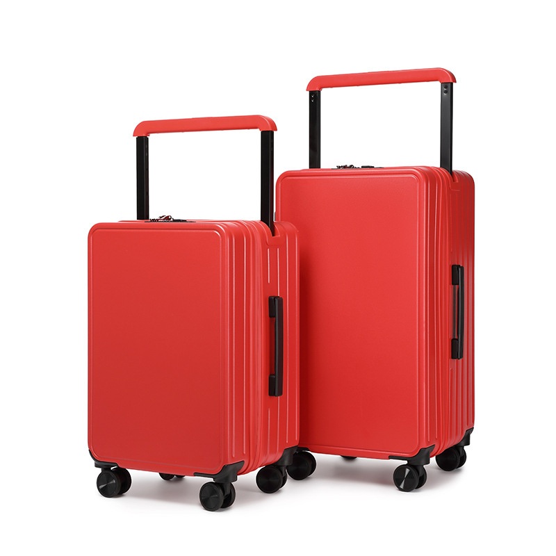Double Front Wide Pull Rod Custom Travel Suitcase Luggage – Suitcase and Stock Luggage price