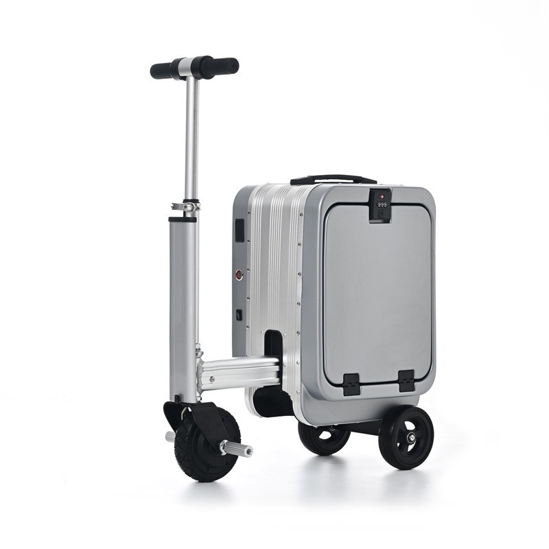 Electric Scooter with Bike Riding Custom Travel Suitcase Luggage – Suitcase and Stock Luggage price