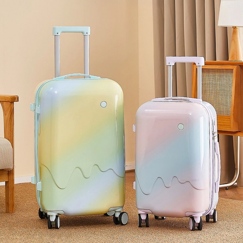Factory Ice Cream Style Womens Custom Travel Suitcase Luggage – Suitcase and Stock Luggage price