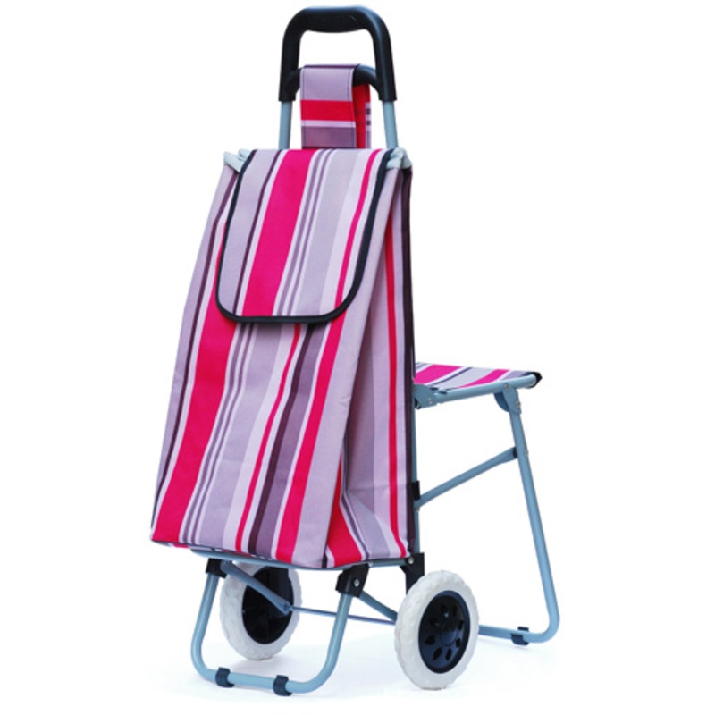 Foldable Trolley Shopping Bag with Chair – Shopping Bag with Chair and Trolley Shopping Bag with Chair price