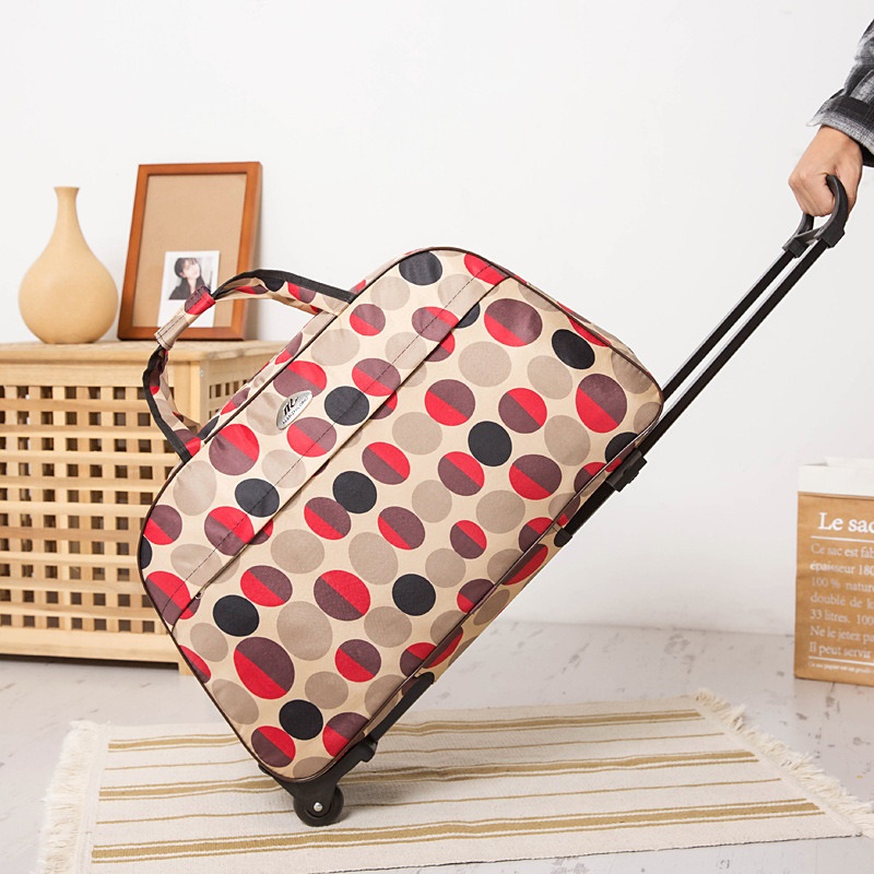 Hot Sell Carry-on Luggage Trolley Bags Rolling Backpack with Wheeled for Outdoor Luggage Travel Bags – Trolley Bag and Luggage Bag price