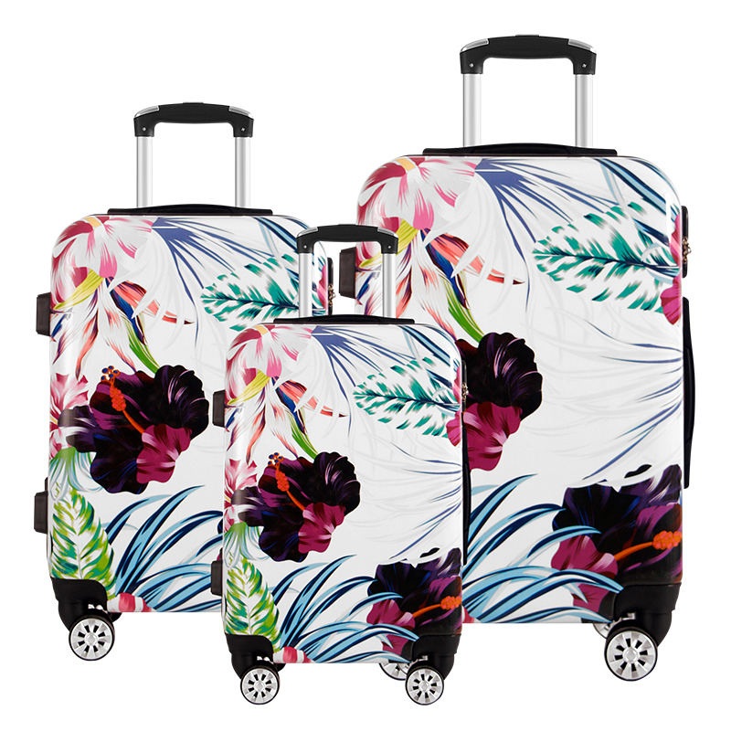 Manufacturer Luggage Set Customizable Pattern ABS High Quality Suitcase Lock Double Wheel Trolley Suitcase – Manufacturer Luggage Set and ABS High Quality Suitcase price