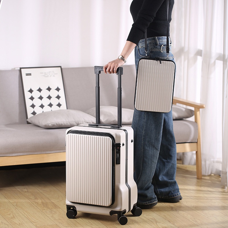 Side Hanging Bag Password Custom Travel Suitcase Luggage – Suitcase and Stock Luggage price