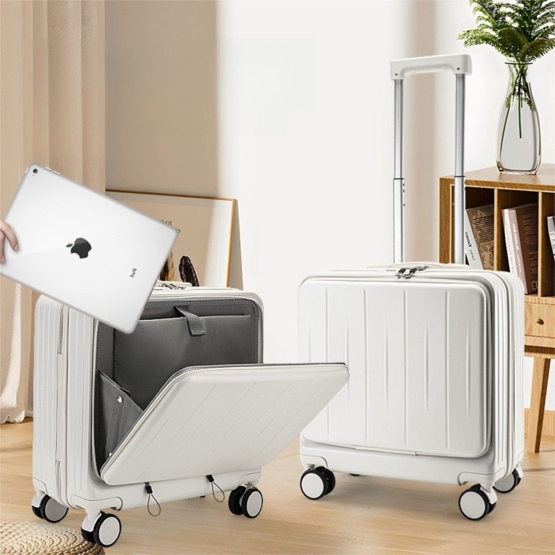 Womens Cup Holder Lightweight Custom Travel Suitcase Luggage – Suitcase and Stock Luggage price