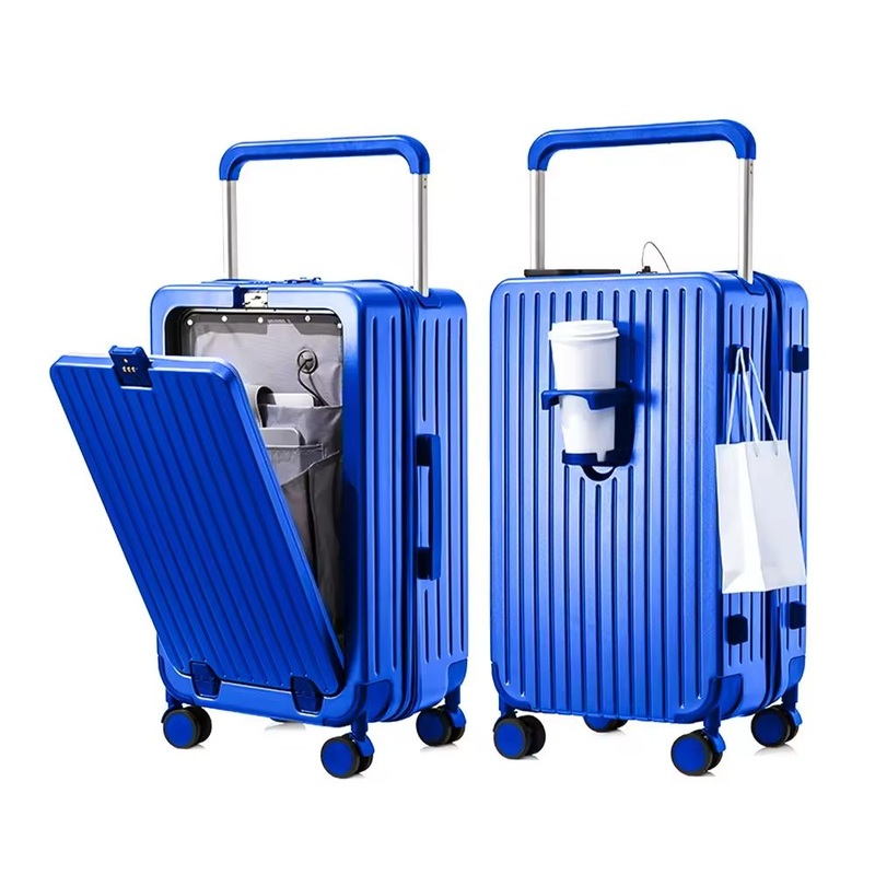 20in Carry on Luggage with 360 Spinner Wheels Approved Luggage Case with Cup Holder USB Port Travel Suitcases Lightweight – Suitcase and Luggage Set price