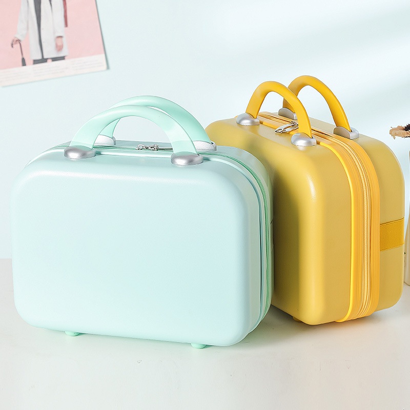 Custom Mini Beauty Makeup Luggage Case Color Cute Portable Travel Suitcase ABS Hard Shell Cosmetic Storage Box with Handle – Custom Mini Beauty Makeup Luggage Case and Cute Portable Travel Suitcase price