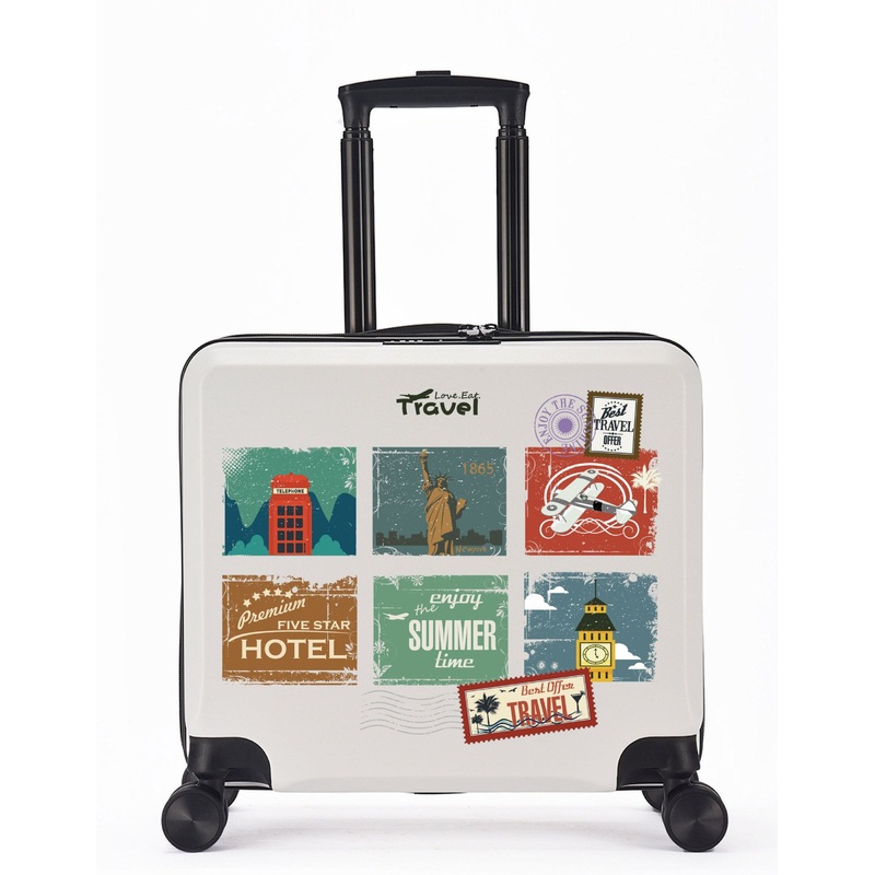 Custom Universal Wheel Travelling Suitcase Trolley Candy Color Travel Luggage – Luggage and Luggage Set price