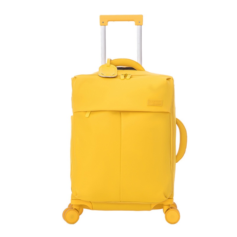 Dual Zipper Light Weight Nylon Luxury Suitcase Waterproof 4 Spinner Wheels Fabric Trolley Travel Suitcase Women Casual Bag – Suitcase and Travel Suitcase price
