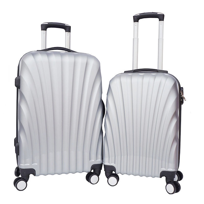 Fashion Aircraft Wheels ABS Trolley Travel Suitcase Bag Matte Color Shell Shape Luggage – ABS Luggage and Travel Luggage price