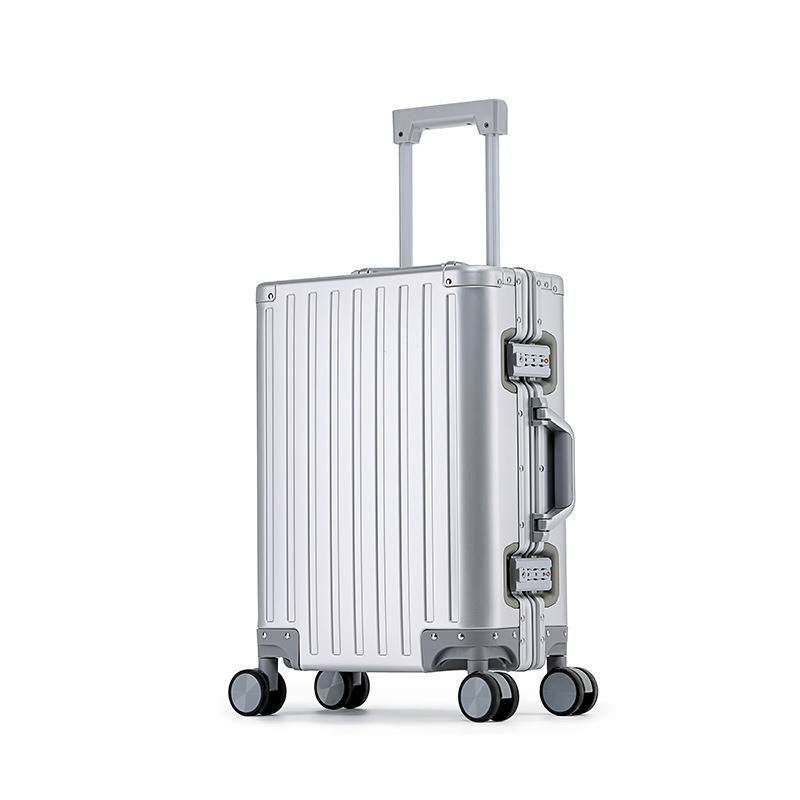 High Quality Large Capacity Aluminum Travel Business Carry-on Luggage Set with Tsa Custom Lock – Suitcase Set and Luggage Set price