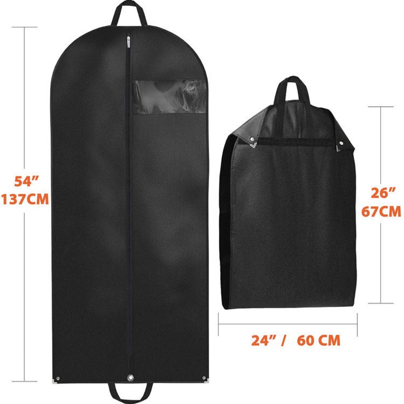 New Custom Luxury Cloth Dustproof Cover, Non Woven Garment Bag for Wedding Dress, Suit Dress Garment Dustproof Cover Bag – Cover Bag and Garment Dustproof Cover Bag price