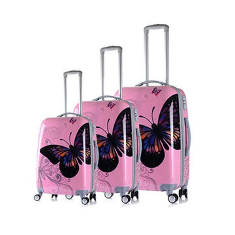 Printing OEM Trolley Case with PC Material – Trolley Luggage and Travel Luggage price