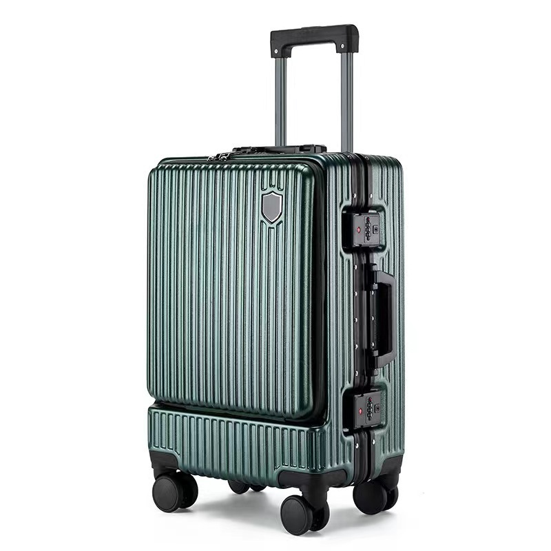 Suitcase Aluminum New Designer Luggage and Customization and Large for Student Travelling in Various Colors – ABS Luggage Suitcase and Travel Business Luggage price
