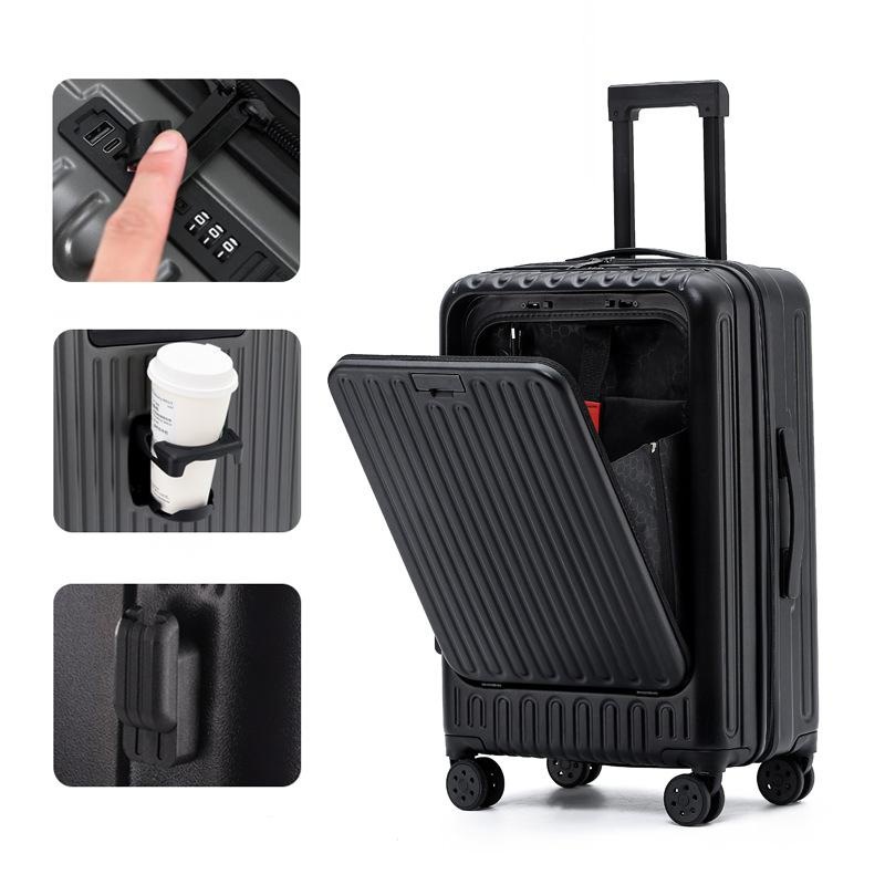 Ultra-Lightweight Unisex Zipper Travel Suitcase with Front Pocket – Portable Suitcase and Unisex Travel Suitcase price