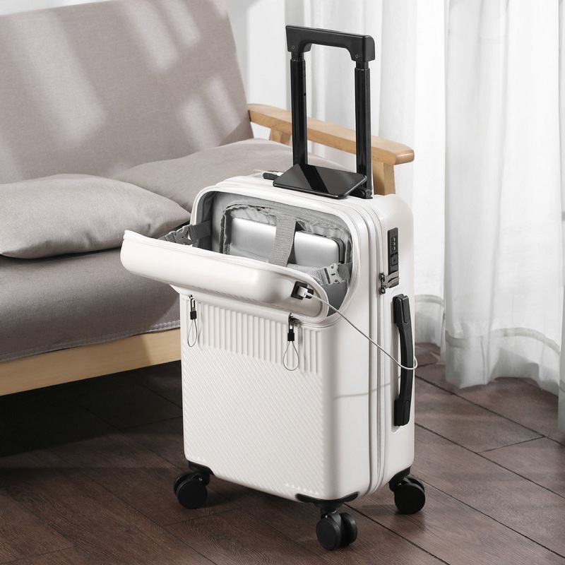 Wholesale Luggage with USB Port Carry on Luggage with Laptop Compartment Business Travel Suitcase – Suitcase and Travel Suitcase price