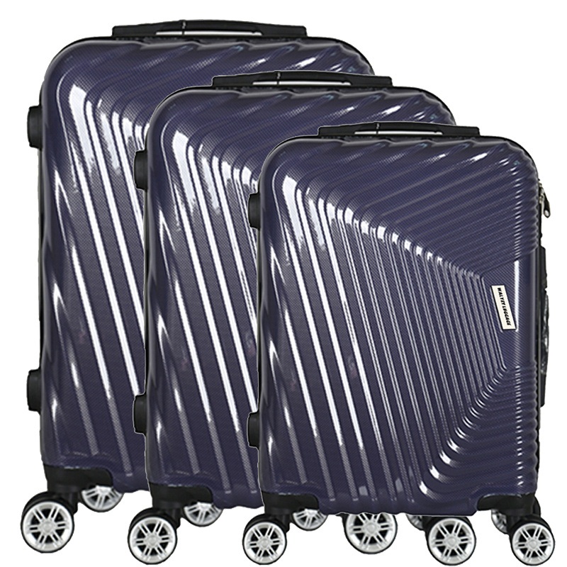 2020 New Fashion Glossy ABS+PC Two Tone Travel Trolley Luggage Case – Trolley Case and Trolley Luggage price