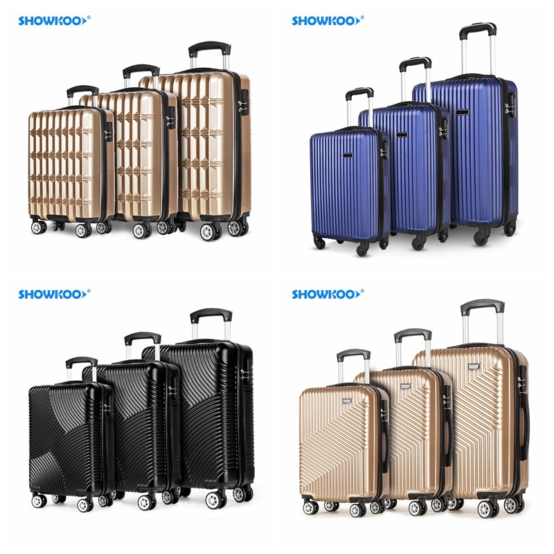 2024 New Designed ABS Luggage Trolley Luggage Travel Luggage Set with Spinner Wheel – Luggage and Trolley Luggage price