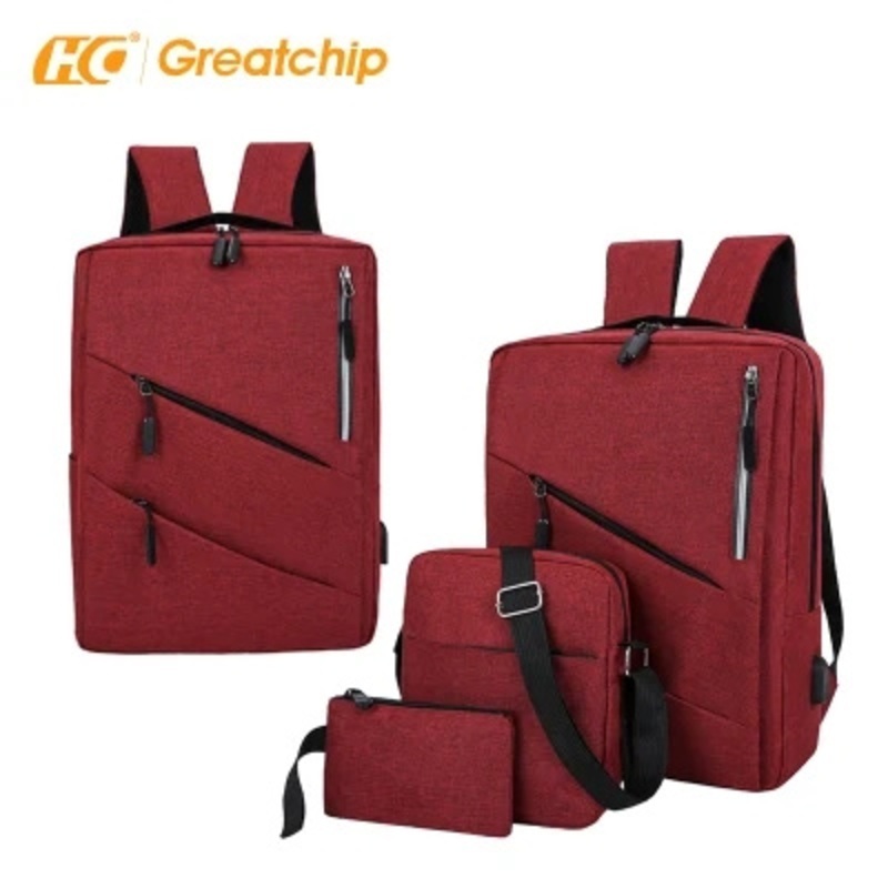 3 PCS Backpacks College Studets Business Backpacks – School Bag and Hiking Smart Backpack price