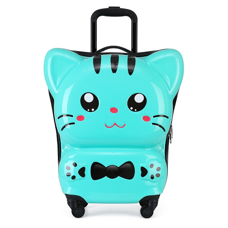 Childrens Trolley Box Cartoon 20 Inch Universal Wheel Suitcase Cute Animal 3D Student Suitcase – School Suitcase and Luggage Set price