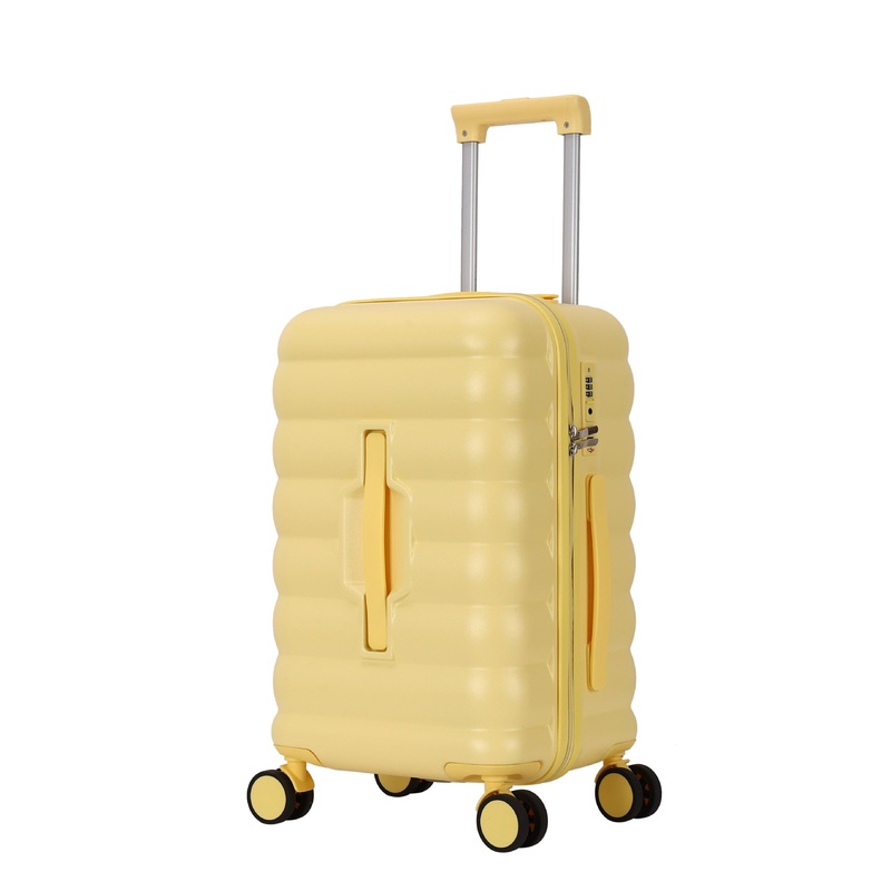 Girls Traveling Luggage Handle Design Suitcase Yellow Candy Color Trolley Cases (XHP163) – ABS PC Suitcase and Hardshell Luggage price