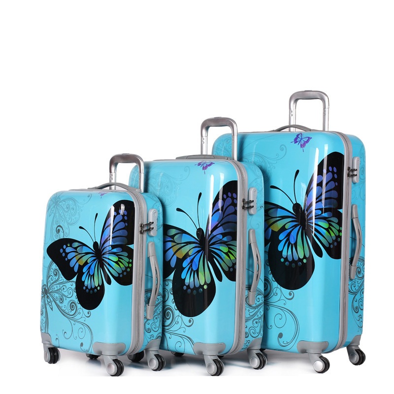 Mute Universal Wheel Trolley Suitcase Wholesale Large Capacity Zipper Password Luggage – Suitcase Set and Luggage Set price