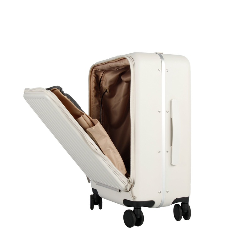 PC Luggage Set Full Aluminum Trolley Twill Lining Silent 360 Spinner Wheels Tsa Lock – Business and PC price