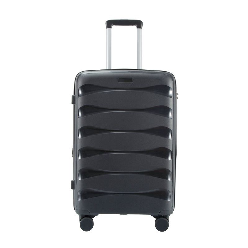 PP Material New Design 2025 20/24/28 Inch Three Size Customerize Logo Overwhelming Design Iron Trolley Suitcase – Suitcase and PP price