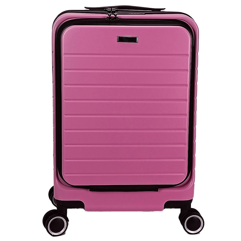 Top Quality Low Price ABS Trolley Case Front Open Business Luggage Luggage with Built-in Tsa Lock – Trolley Case Luggage and Trolley Luggage price