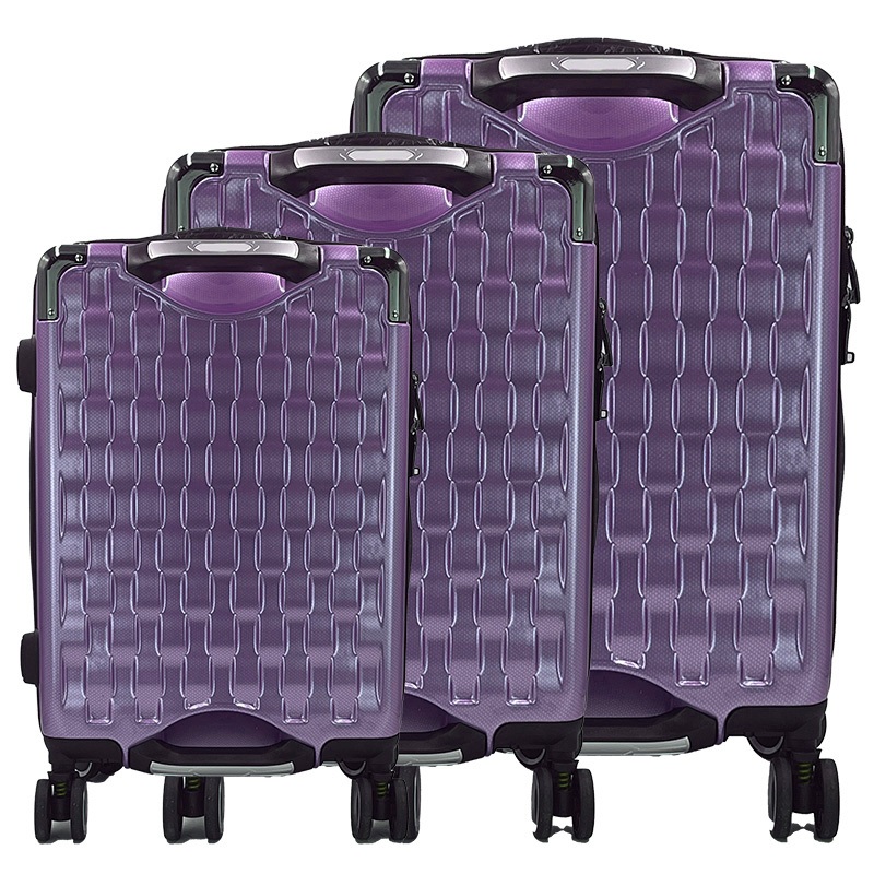 Whosale Best Price Custom Logo ABS+PVC Trolley Travel Suitcase with Aluminum Trolley Luggage Bag – Trolley Travel Suitcase and Travel Suitcase price