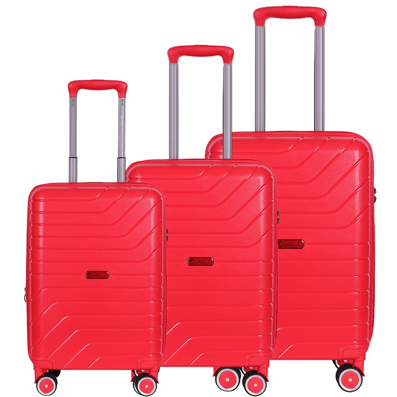 100% PP Matching Color Built-in Tsa Lock Travel Trolley Luggage Suitcase – Suitcase and Trolley Luggage price