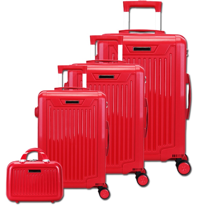4-Piece Set Matching Color PP Travel Trolley Luggage Set with Built-in Tsa Lock – Luggage Set and Trolley Luggage price