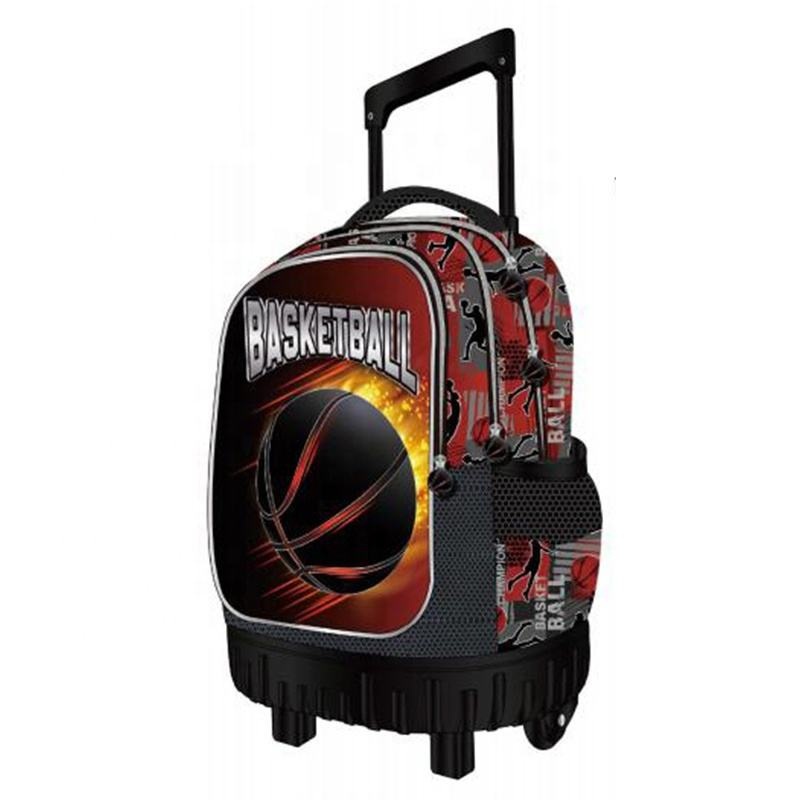 Basket Basketball Trolley Haut De Gamme Student School Trolley Bag – Trolley Bag and Trolley Schoolbag price