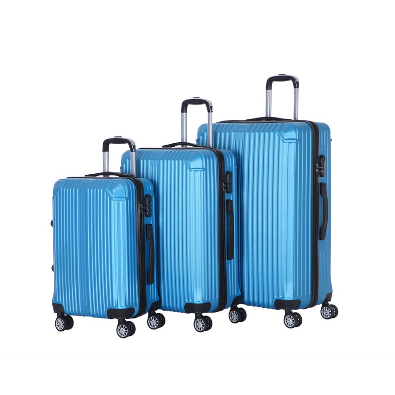 China ABS Luggage Factory Travel 3PCS 20 24 28 Inch Cabin Trolley Suitcase Set (XHA183) – Trolley Case and Travel Luggage price