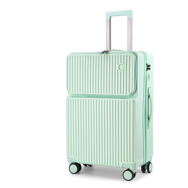 Extra Large Front Open Trolley Suitcase Multifunctional Travel Luggage with Charging Port – Extra Large Suitcase and Suitcase price