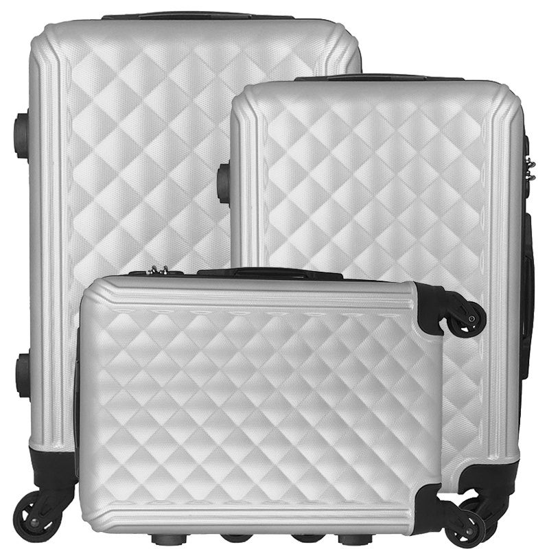 Factory Best Selling High Qualiy Low Price ABS Impact Resistant Travel Trolley Luggage Bag – Luggage Bag and Trolley Luggage price